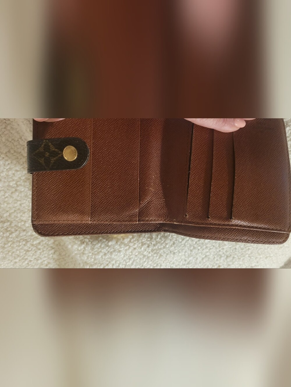 Auth Louis Vuitton Compact Wallet EUC - Picture 6 of 16